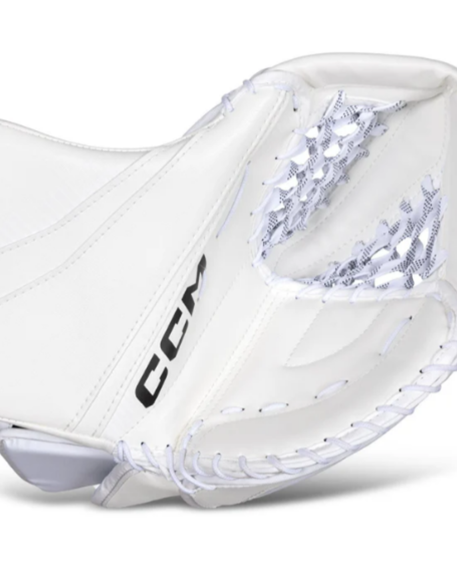 CCM Hockey CCM Phenom Junior Goalie Catcher Reg Blanc