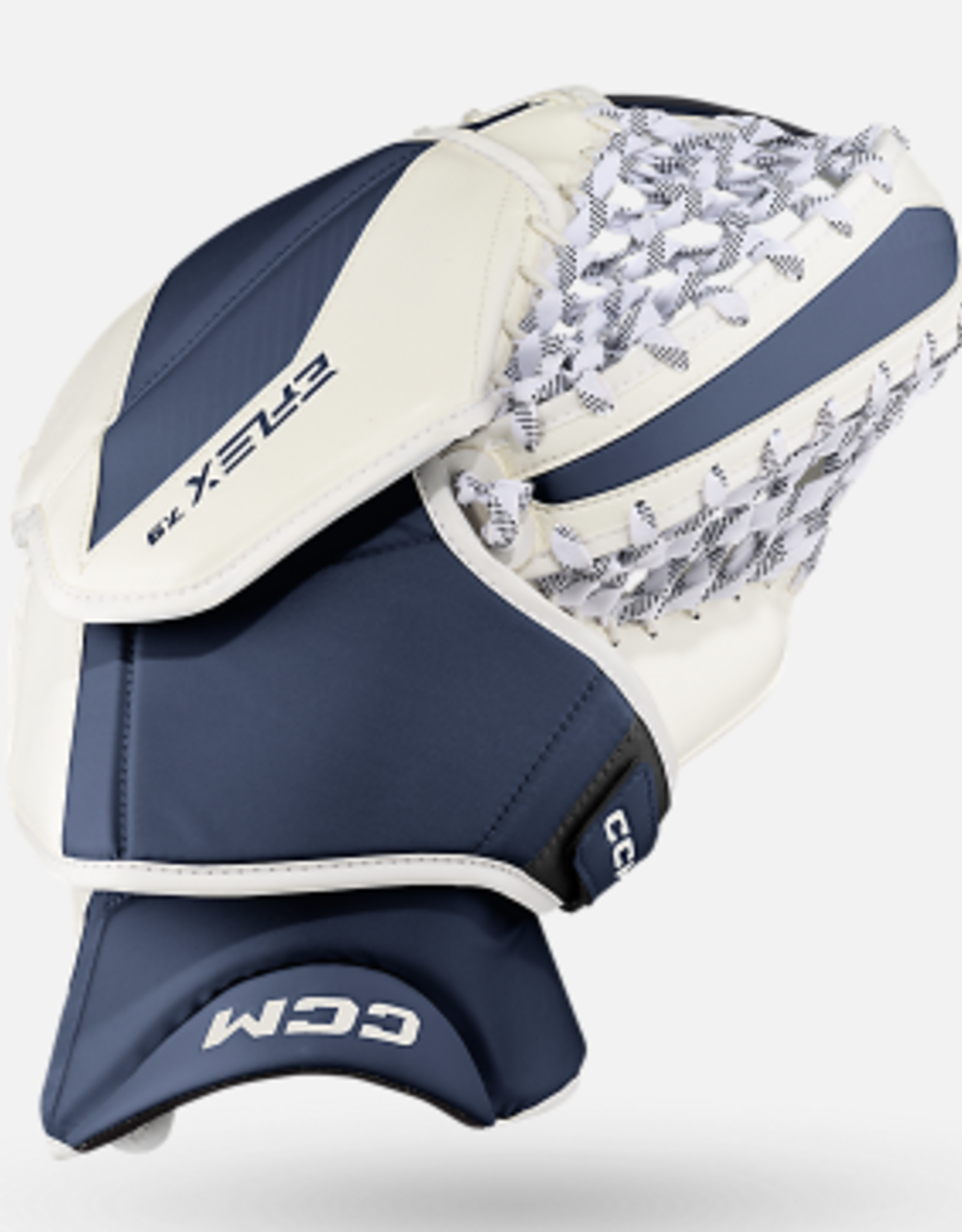 CCM CCM EFLEX 7.9 GOALIE GLOVE INTERMEDIATE Reg Bleu