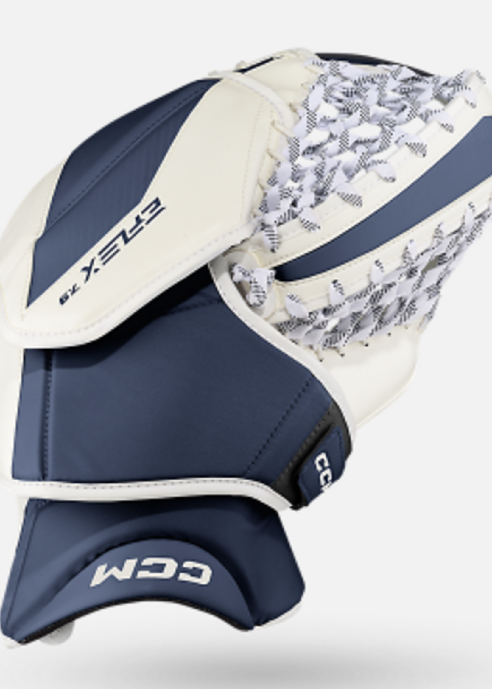 CCM Hockey CCM EFLEX 7.9 GOALIE GLOVE INTERMEDIATE Reg Bleu