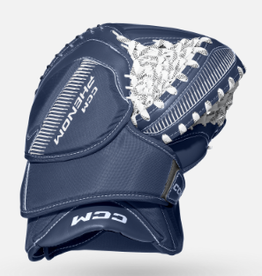 CCM Hockey Copy of CCM Phenom Junior Goalie Catcher Reg Bleu