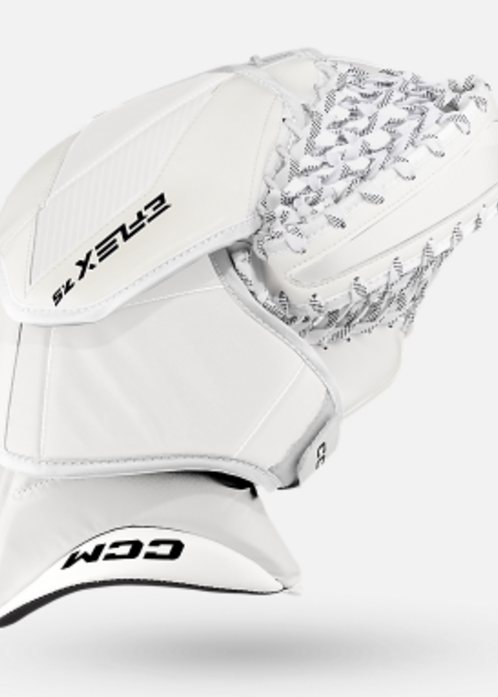 CCM Hockey CCM EFLEX 7.5 GOALIE GLOVE SENIOR Reg Blanc
