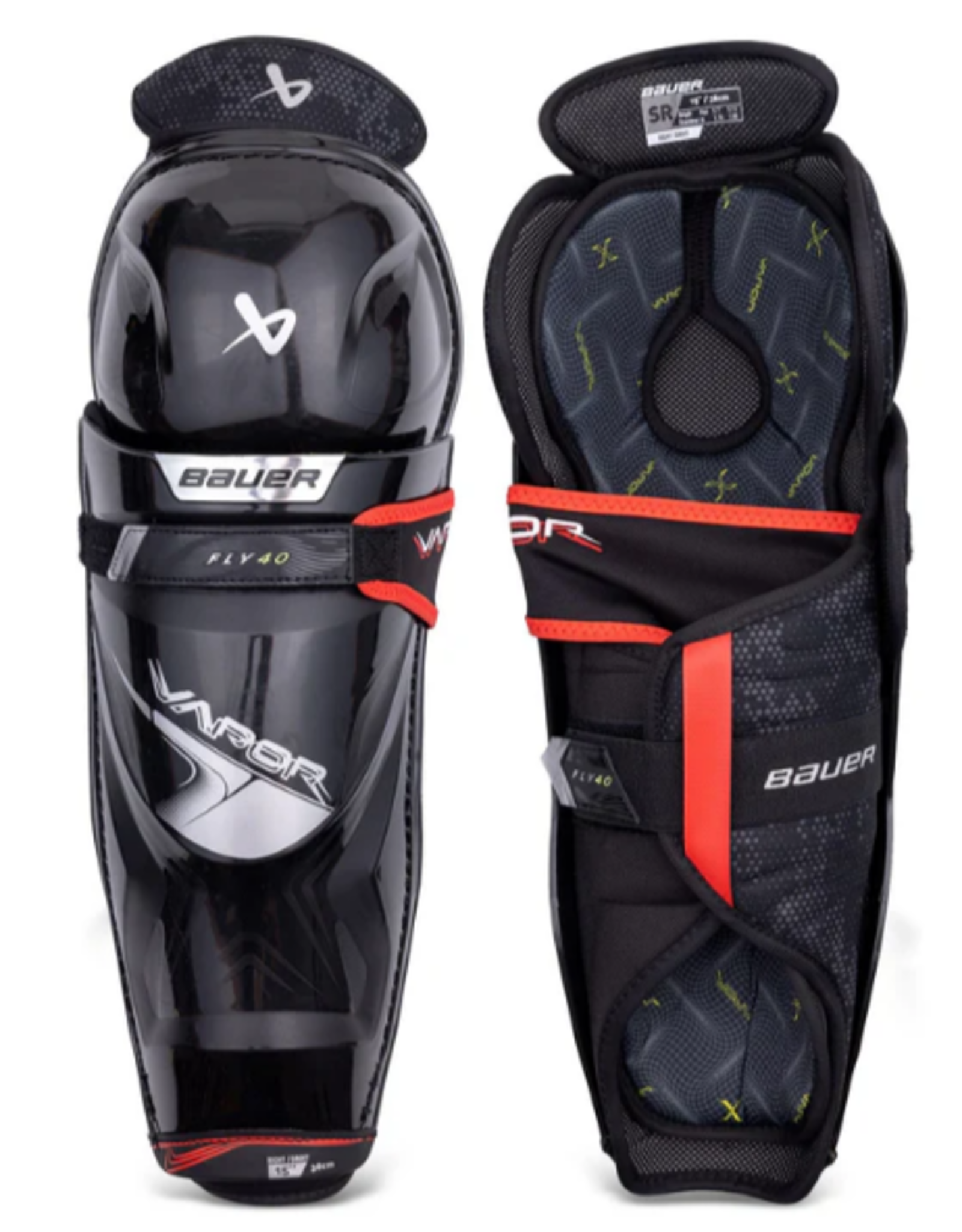 Bauer Bauer Vapor Fly40 Intermediate Hockey Shin Guards 14"