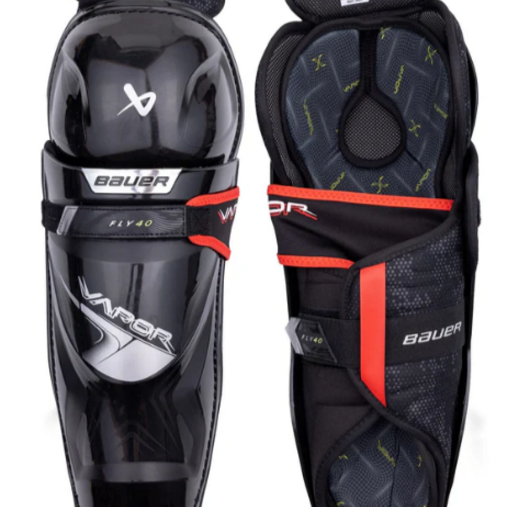 Bauer Bauer Vapor Fly40 Intermediate Hockey Shin Guards 14"