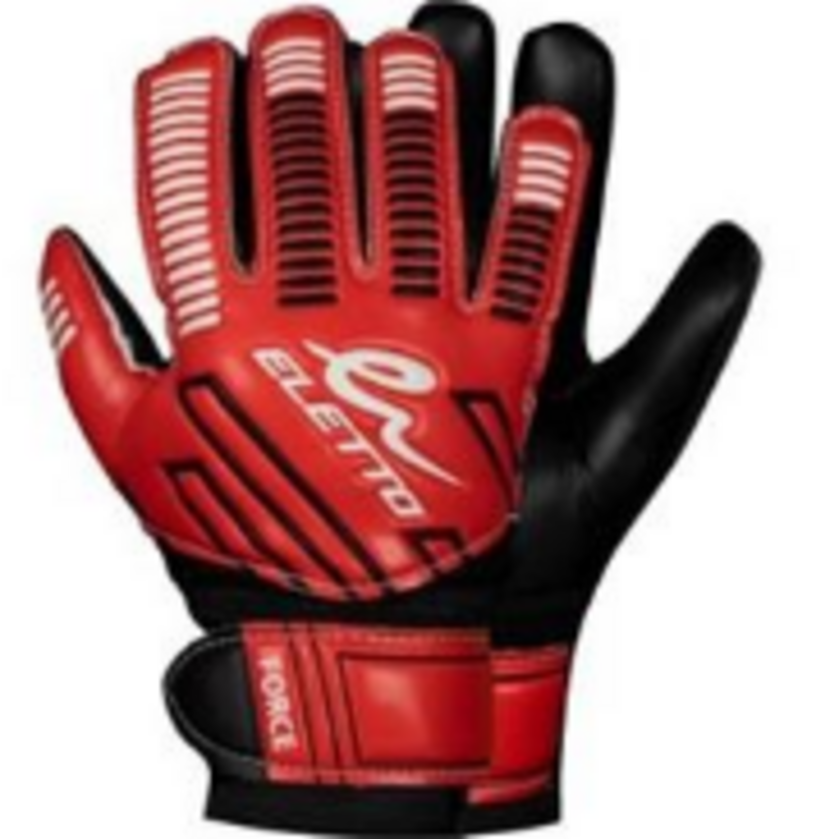 Eletto Eletto gants UNO Force Flat6 Black-Red-White 3