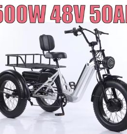 Happy Weekend Tricycle Électrique 500 watss 48 volte