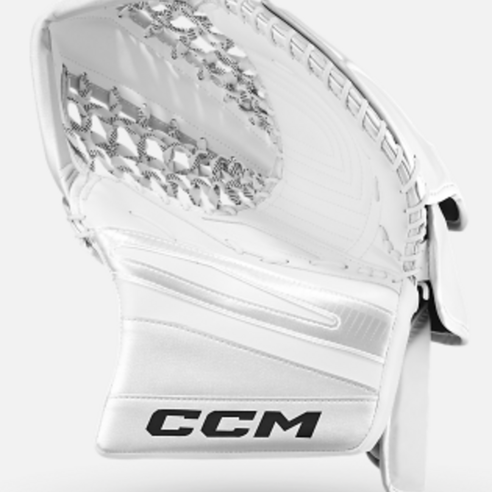 CCM Hockey EFLEX E7.5 CATCH GLOVE - BLANC GME7.5 SR FULL RIGHT