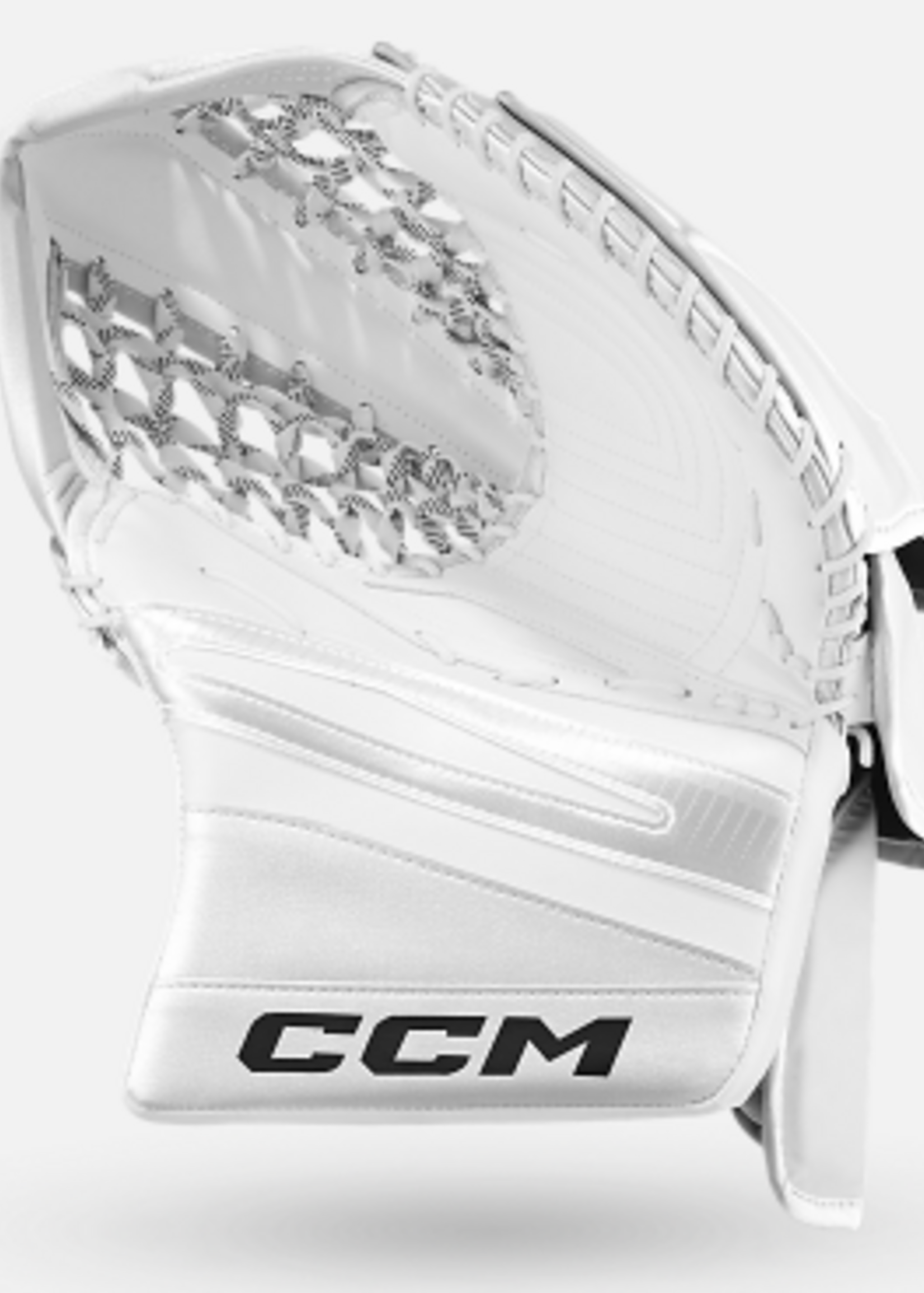 CCM Hockey EFLEX E7.5 CATCH GLOVE - BLANC GME7.5 SR FULL RIGHT