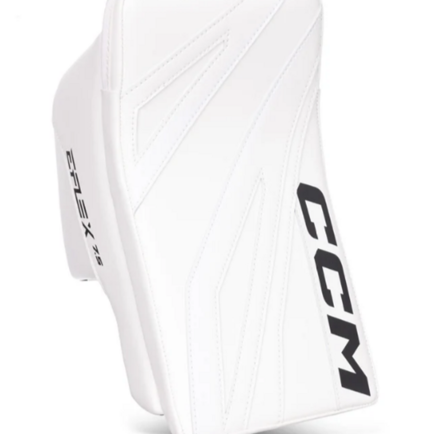 CCM Hockey EFLEX E7.5 BLOCKER - BLANC GBE7.5 SR FULL RIGHT