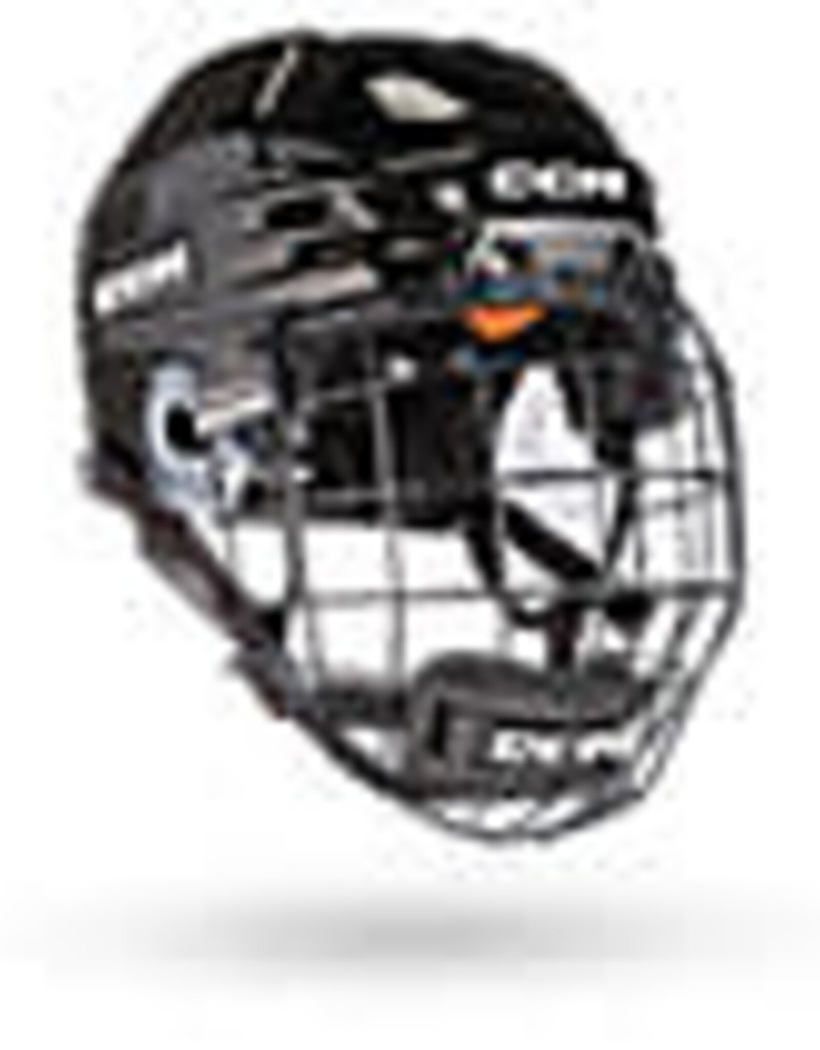 CCM Hockey Casque CCM Tacks 720 avec grille noir Large