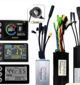 Contrôleur de vélo électrique à trois modes 17A 26A 30A 40A 36V/48V avec fonction d'apprentissage S866 écran LCD moteur 350W-1000W