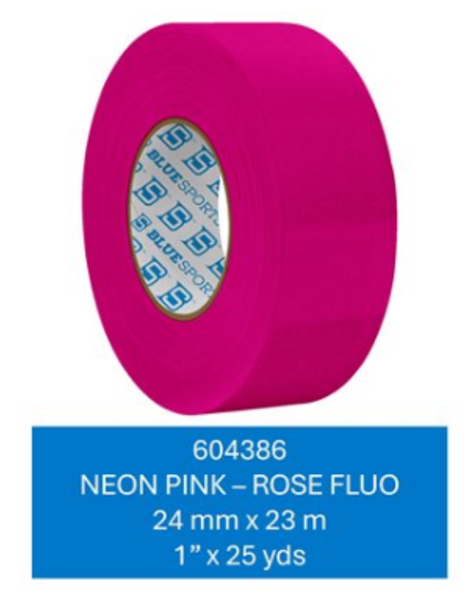 BLUE SPORTS ruban Rose  fluorescent /Neon Pink  604386