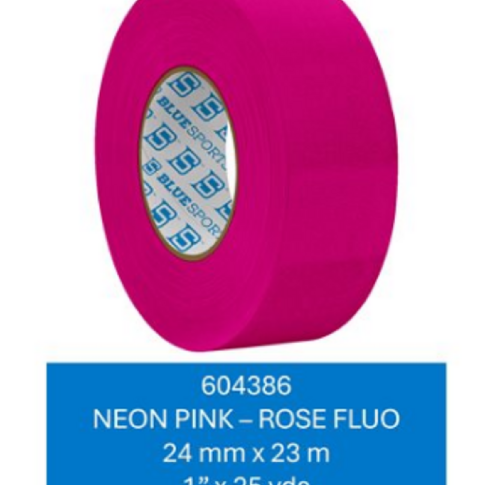 BLUE SPORTS ruban Rose  fluorescent /Neon Pink  604386