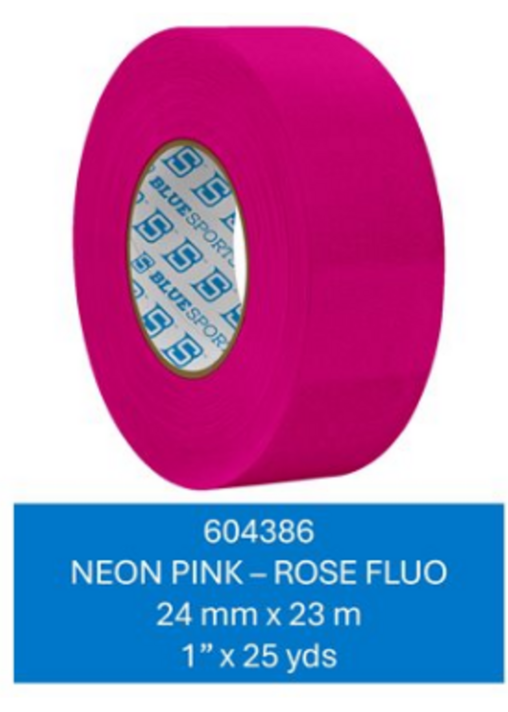 BLUE SPORTS ruban Rose  fluorescent /Neon Pink  604386