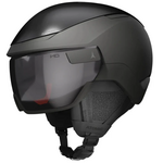 casque black metallic volant visor atomic L
