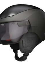 casque black metallic volant visor atomic L