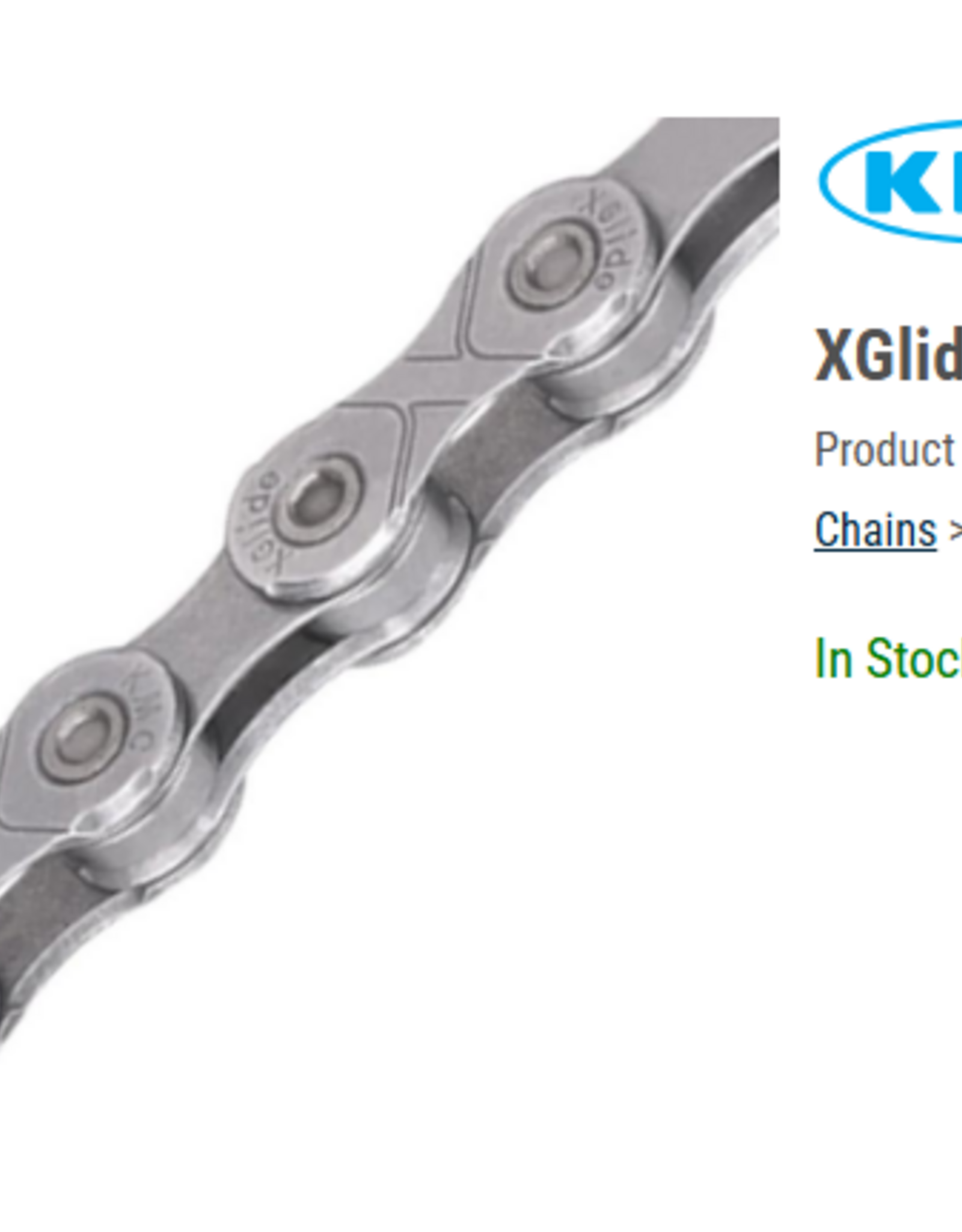 Chaine XGlide KMC  11/10/9 Speed EPT