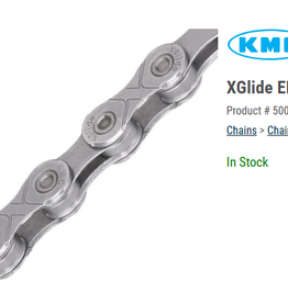 Chaine XGlide KMC  11/10/9 Speed EPT