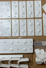 kenesky Ensemble de Slider  Blanc pour Jambiere.