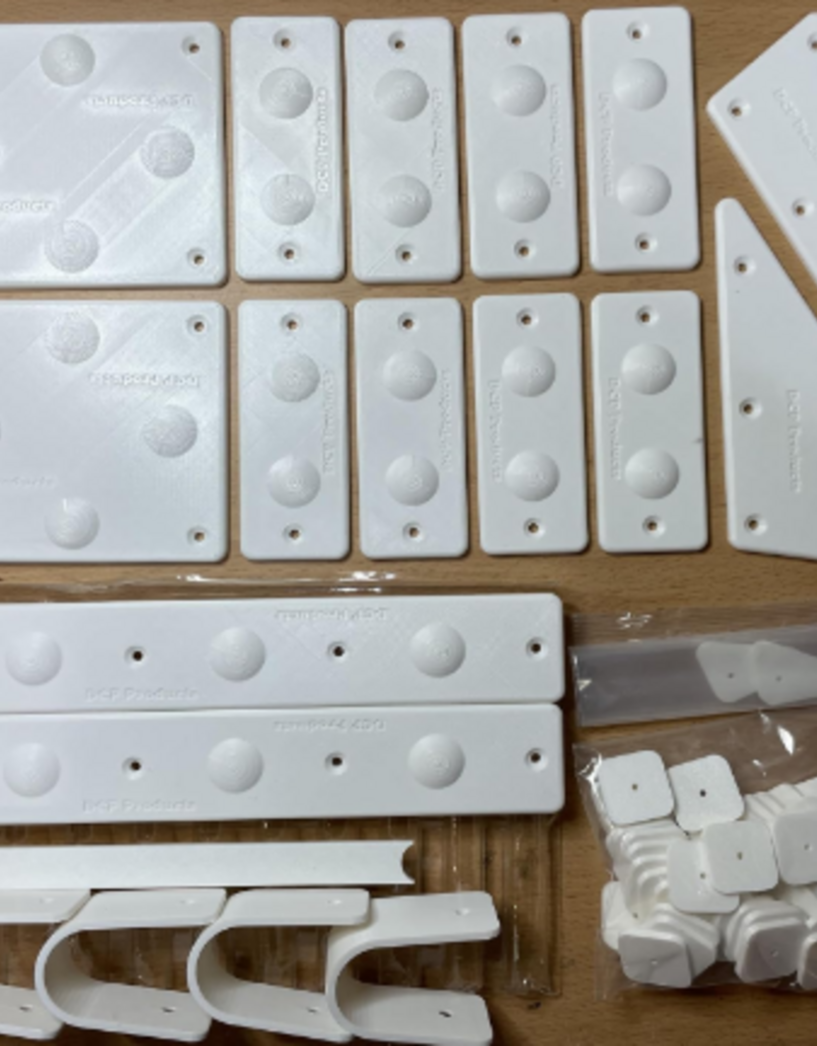 kenesky Ensemble de Slider  Blanc pour Jambiere.