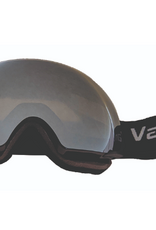Van bergen Lunette de ski VB Senior Noir Avec Lentille Magnétique double grise s-42 enduite miroir silver YH212-BK