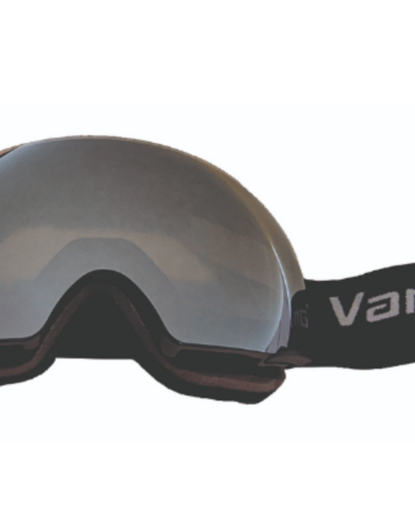 Van bergen Lunette de ski VB Senior Noir Avec Lentille Magnétique double grise s-42 enduite miroir silver YH212-BK