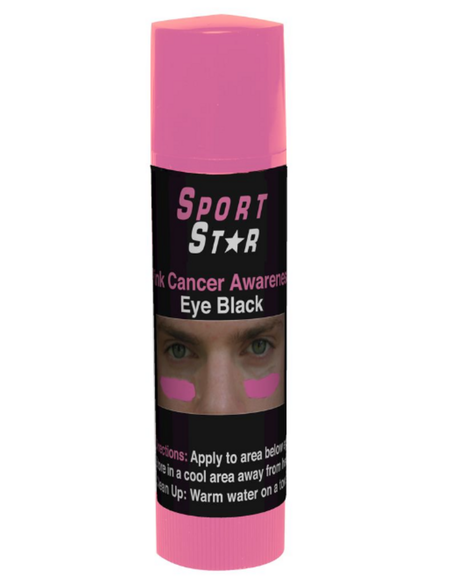 EYE BLACK STICK SINGLE STROKE APPLICATOR PINK