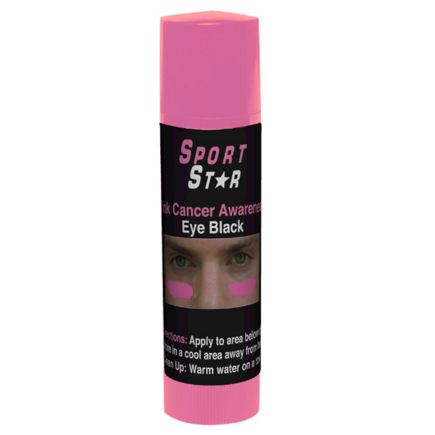 EYE BLACK STICK SINGLE STROKE APPLICATOR PINK