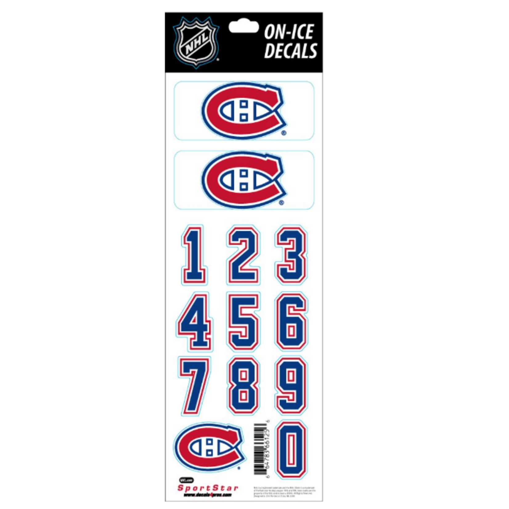 NHL DECALS-MONTREAL CANADIENS