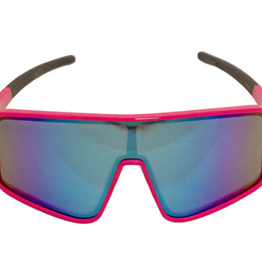 Rawlings RAWLINGS PINK/CLEAR MIRROR SHIELD ADULT SUNGLASSES