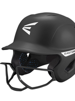 Easton Casque de frappeur de softball Easton Ghost Vision mat avec masque de softball - Noir - Taille M/L