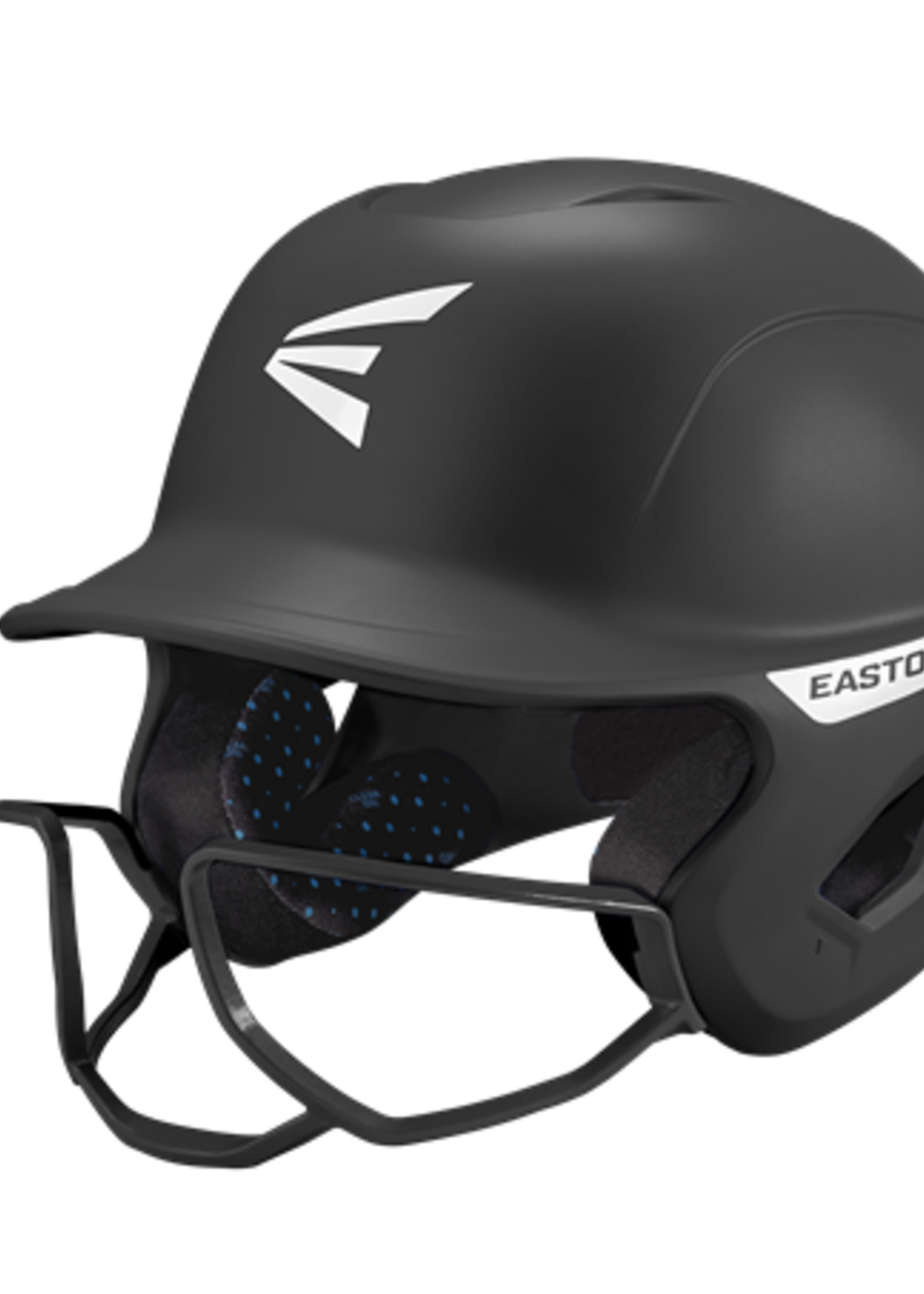 Easton Casque de frappeur de softball Easton Ghost Vision mat avec masque de softball - Noir - Taille M/L