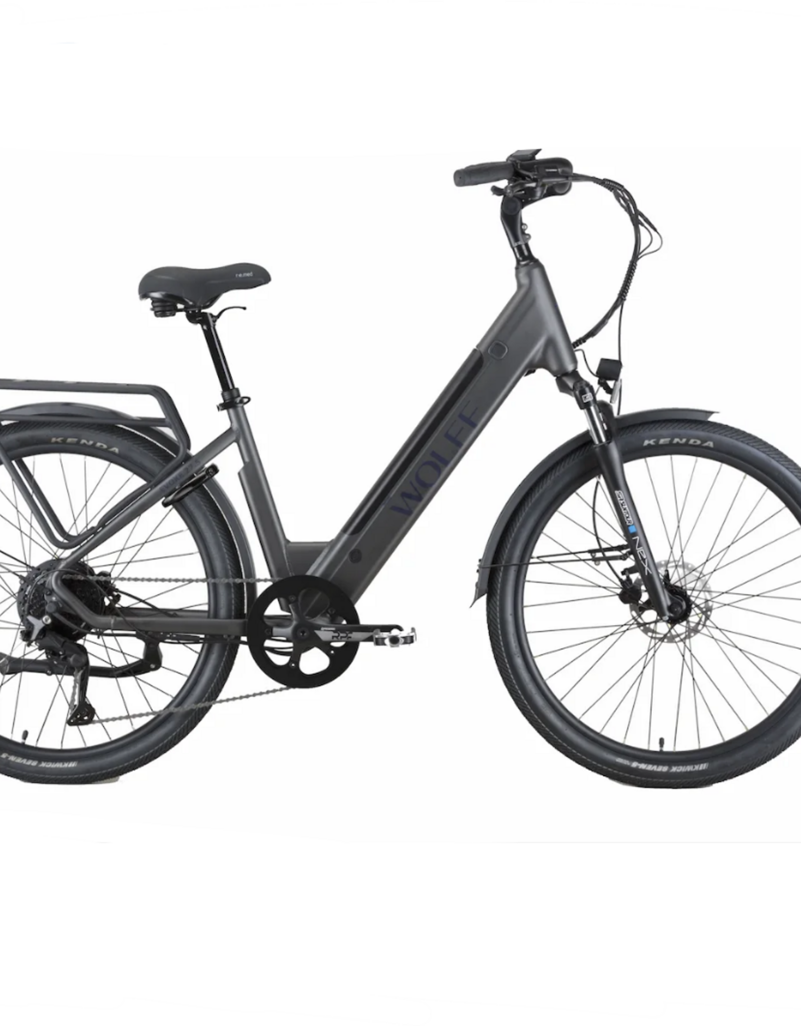 Wolff WOLFF Vélo électrique Evoke 26 Gris Anthracite