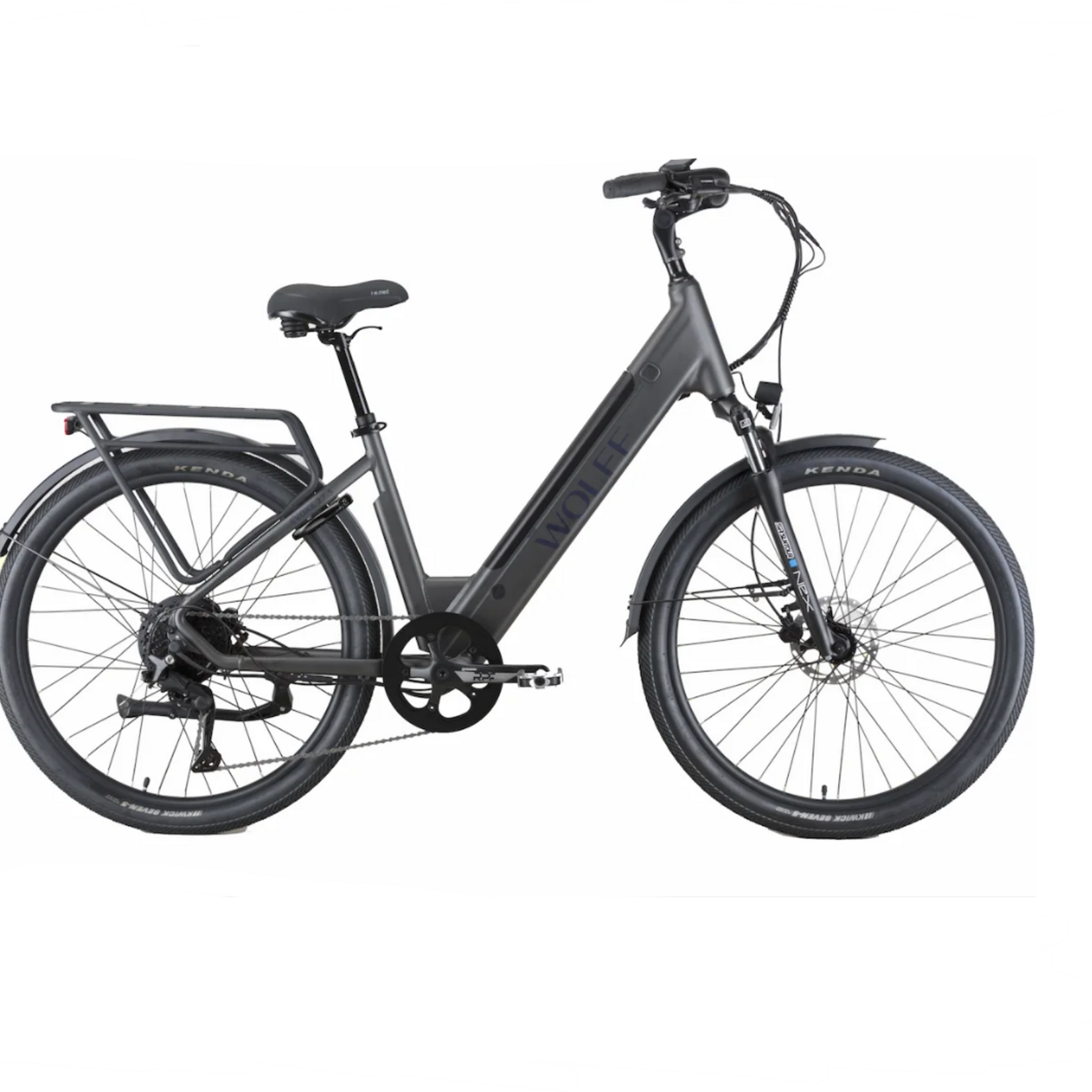 Wolff WOLFF Vélo électrique Evoke 26 Gris Anthracite