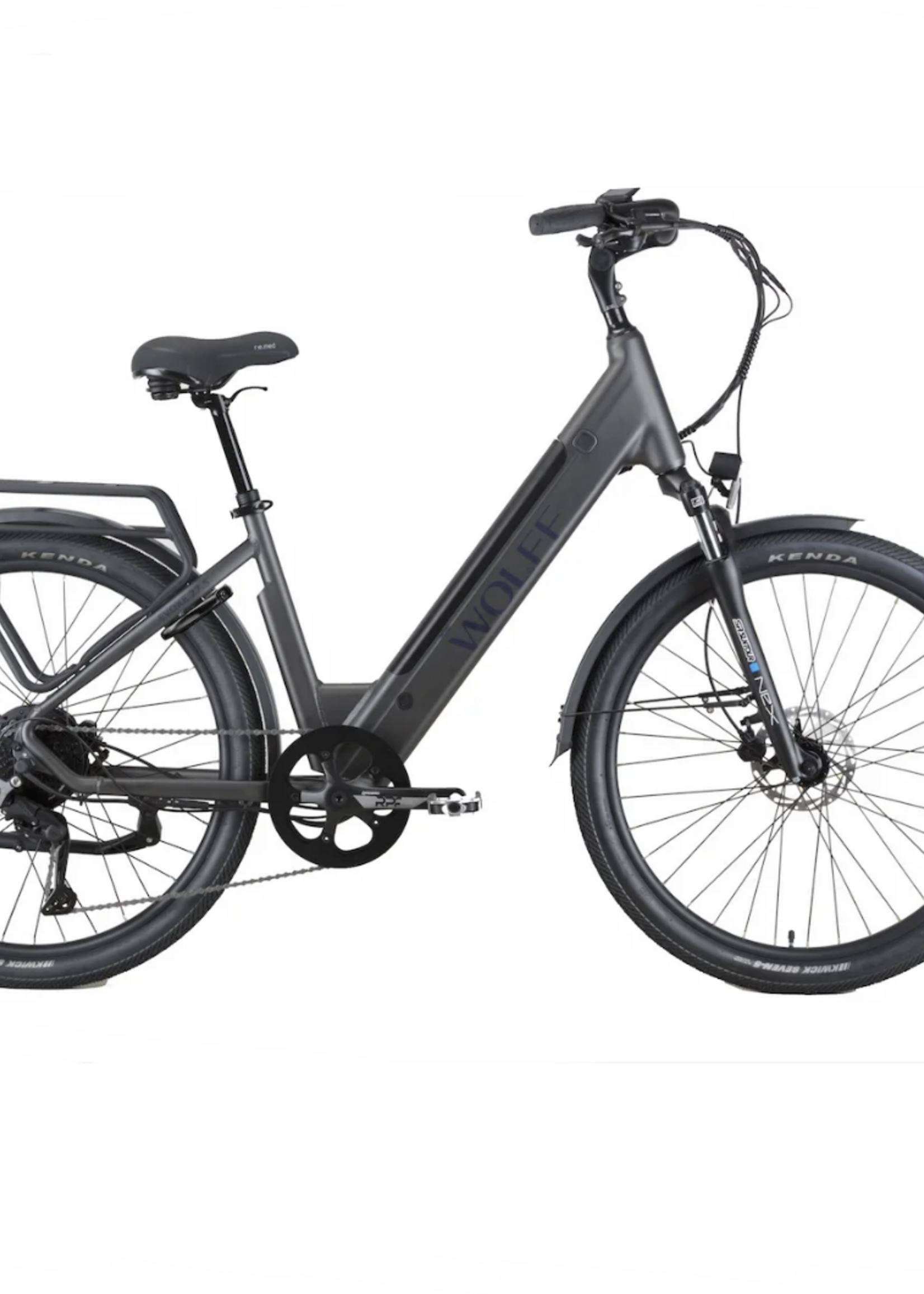 Wolff WOLFF Vélo électrique Evoke 26 Gris Anthracite