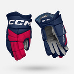 CCM Hockey Gants CCM FT880 bleu/rouge