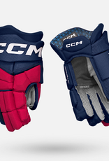 CCM Hockey Gants CCM FT880 bleu/rouge