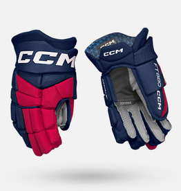 CCM Hockey Gants CCM FT880 bleu/rouge