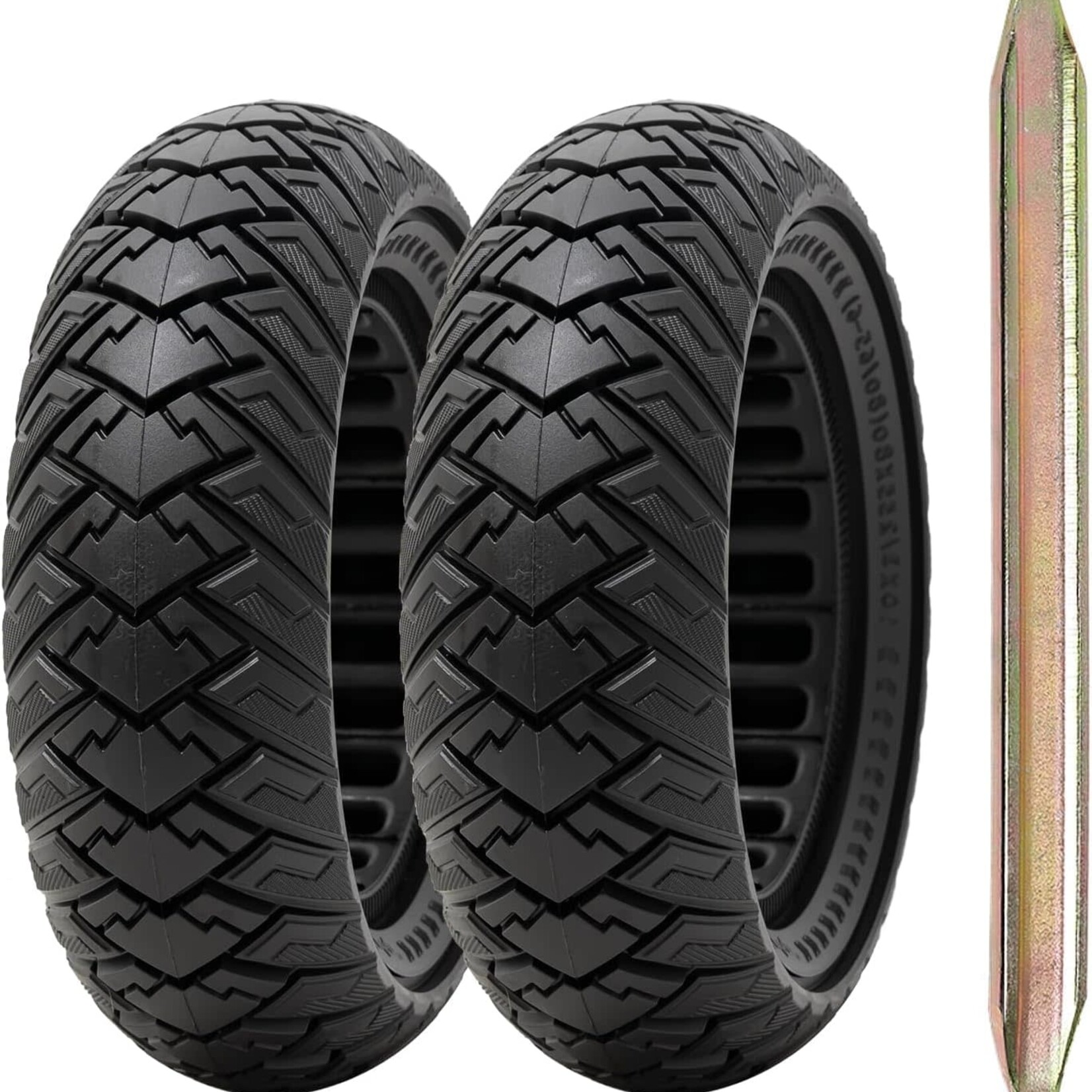 pneu régulier noir  10x3/255x80(80/65-6)  (CHQ)