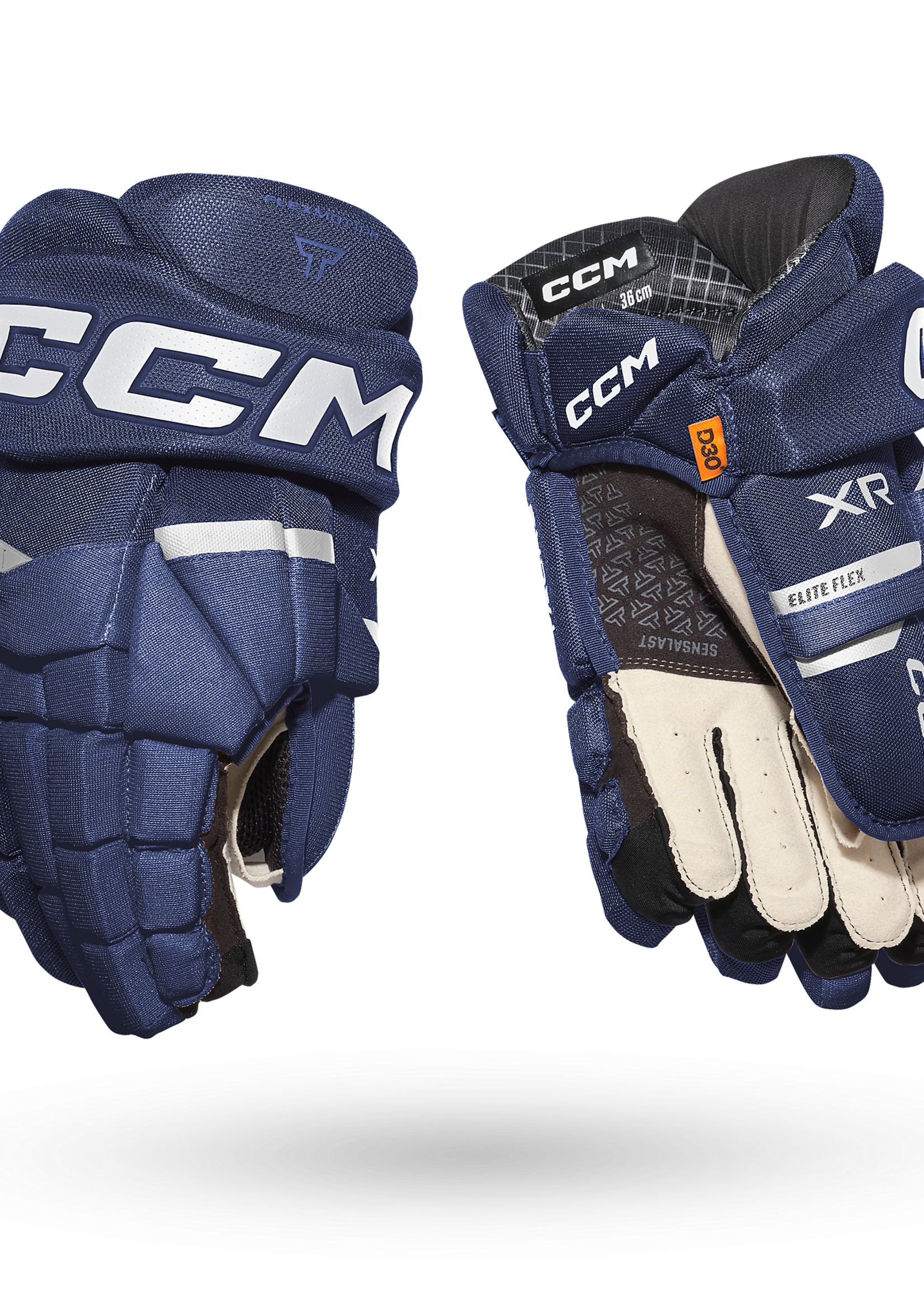 CCM Hockey CCM TACKS blue  XR Gloves Senior