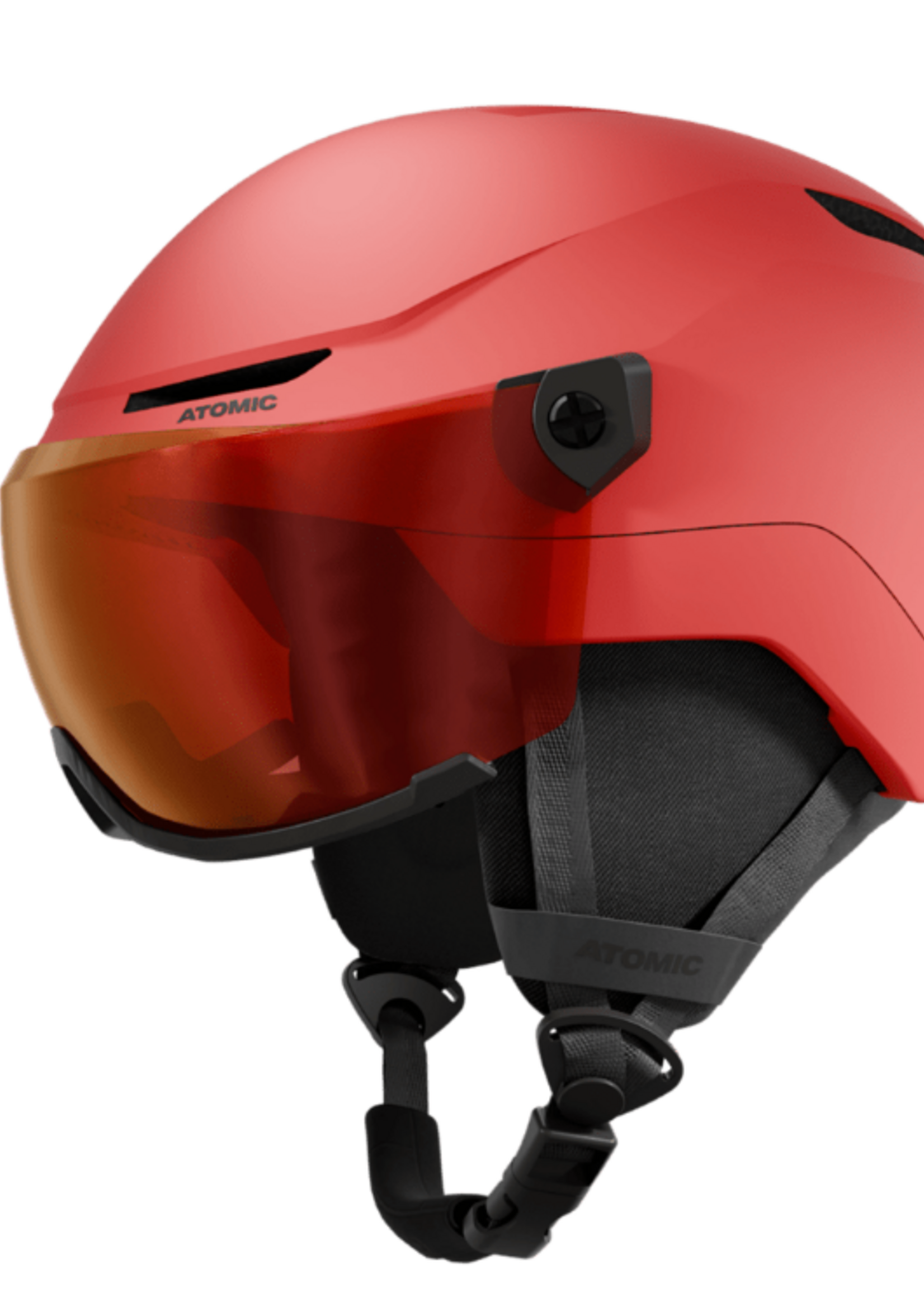 casque atomic revent jr visor red