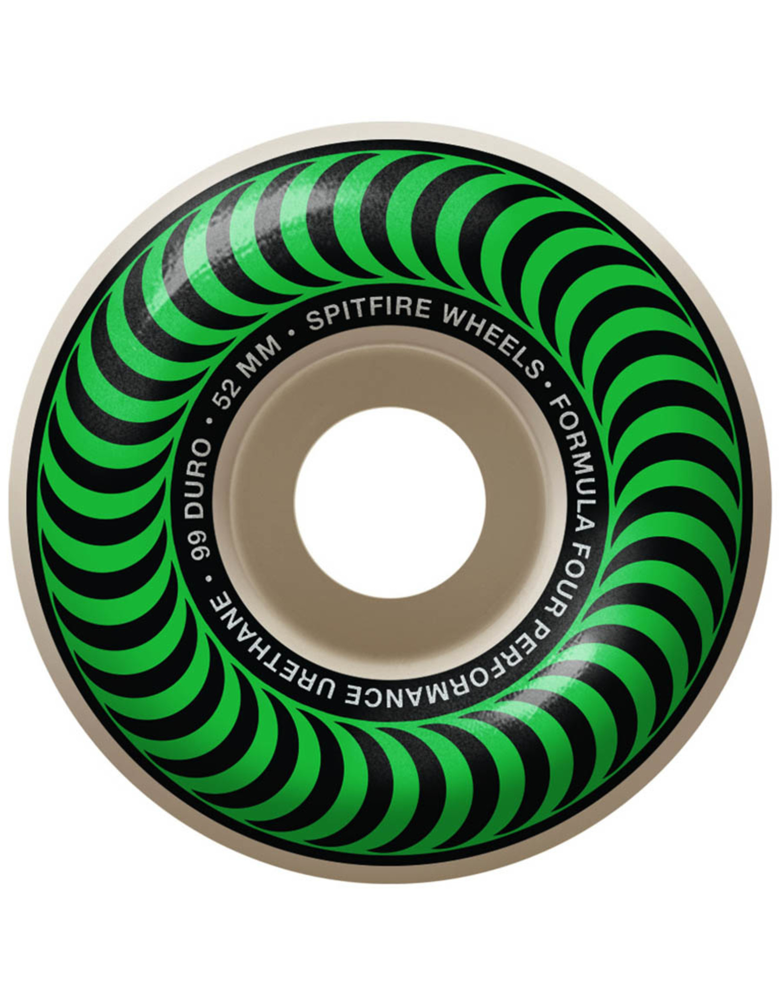 Spitfire Spitfire Wheels Formula Four Green Classic White (52mm/99d)