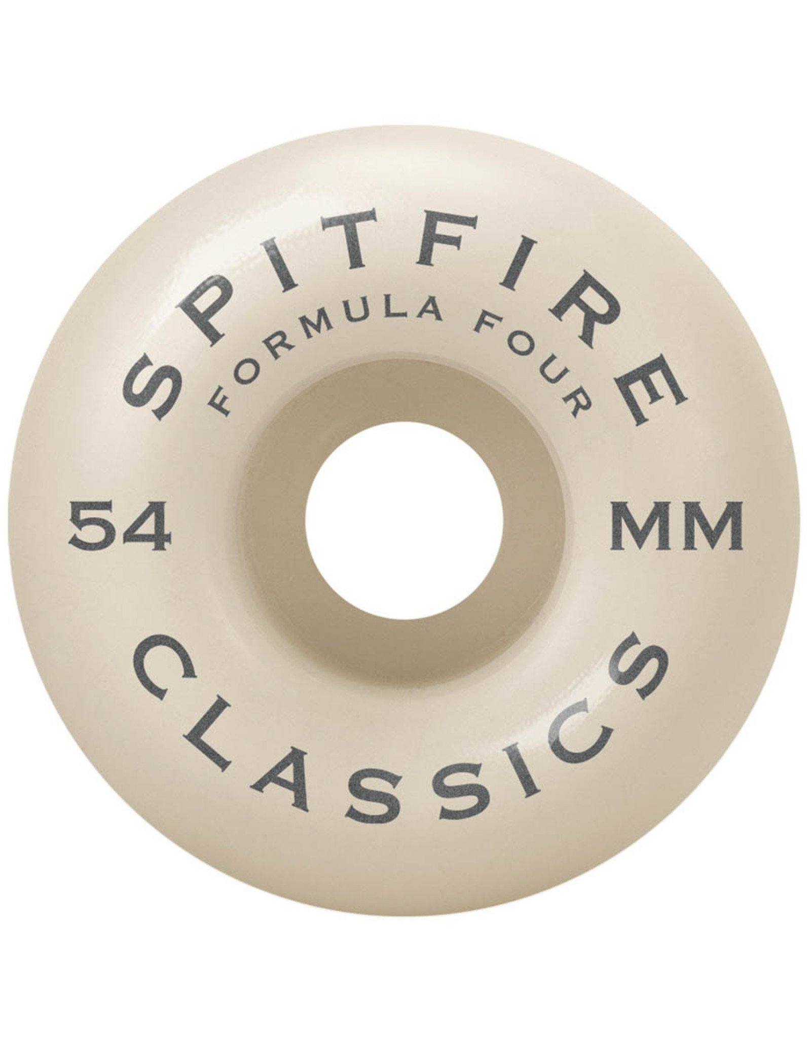 Spitfire Spitfire Wheels Formula Four Silver Classic White (54mm/99d)