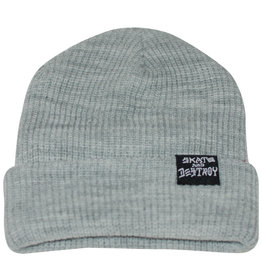 Thrasher Thrasher Beanie Sk8 Goat/SAD Cuff (Grey)