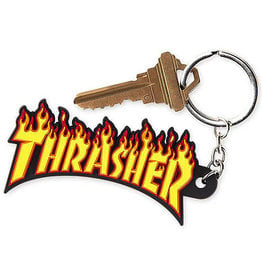 Thrasher Thrasher Keychain Flame Logo