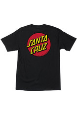 Santa Cruz Santa Cruz Tee Classic Dot Regular S/S (Black)