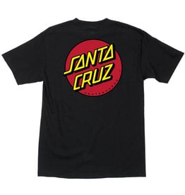 Santa Cruz Santa Cruz Tee Classic Dot Regular S/S (Black)