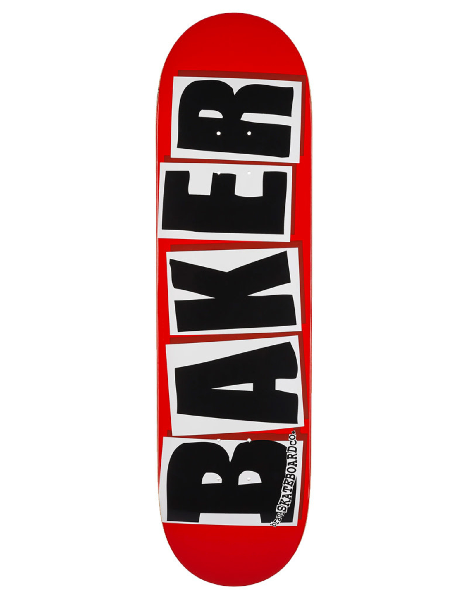 Baker Baker Deck Team Brand Logo Red/White/Black (8.475)