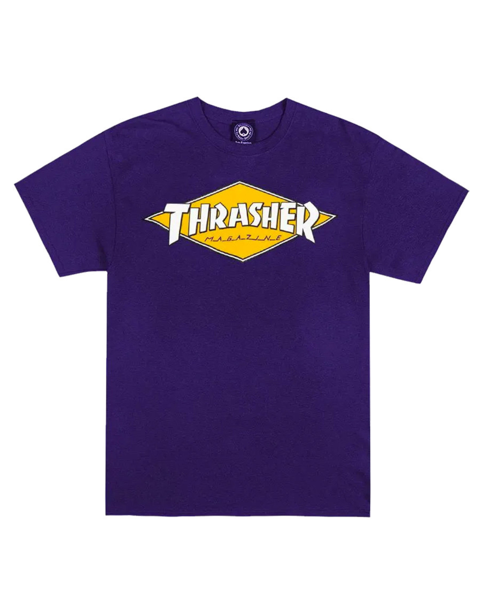 Thrasher Thrasher Tee Mens Diamond Logo S/S (Purple)