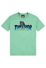 Thrasher Tee Mens Leopard Mag S/S (Mint 