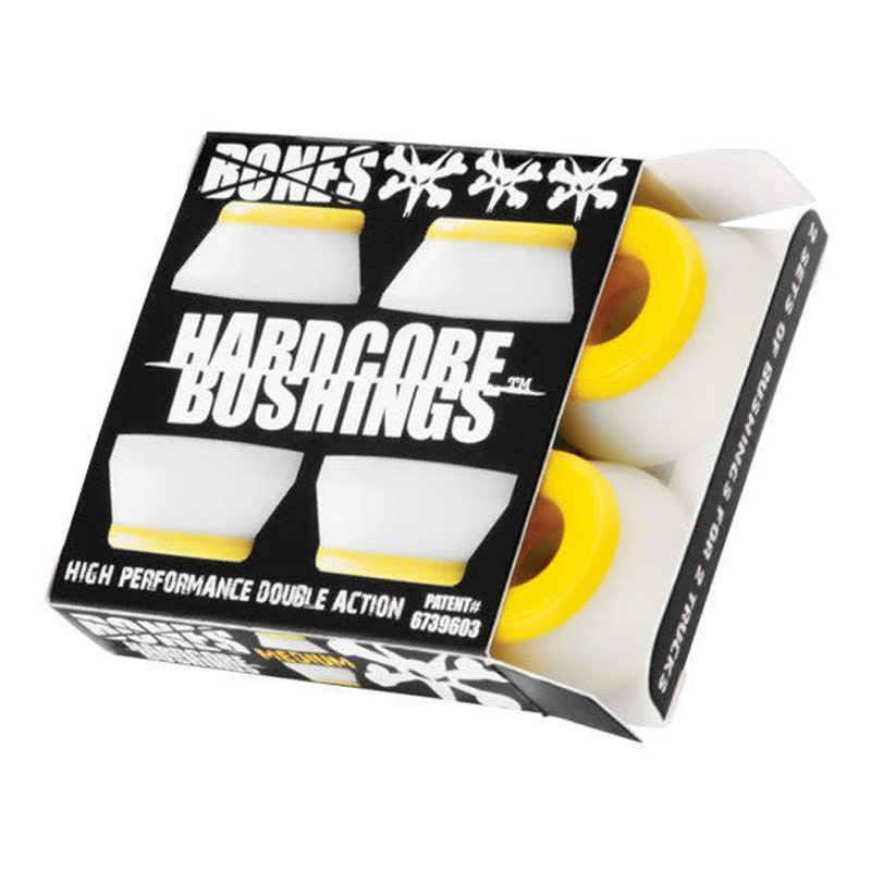 Bones Bushings Hardcore Yellow/White (Medium) Stix SGV